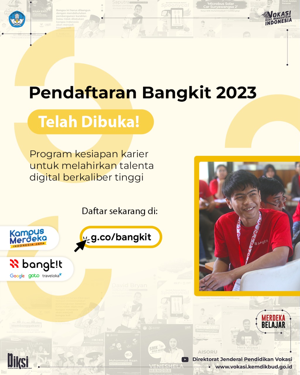 Pendaftaran Bangkit 2023 Diperpanjang S.d. 20 Januari 2023 – Politeknik ...